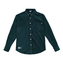 Load image into Gallery viewer, Pacific Blue-Green Corduroy Shirt
