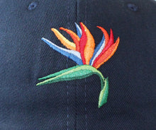 Load image into Gallery viewer, Navy Strelitzia Dad Cap
