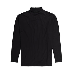 Unisex long-sleeve polo-neck tee